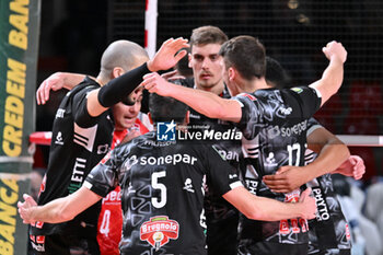 2024-11-10 - Actions of the game and players' images during the match between Sonepar Padova vs Vero Volley Monza match at Kioene Arena Padova - 10th Novembre 2024, during the VOLLEYBALL - SUPERLEAGUE SERIE A - SONEPAR PADOVA VS VERO VOLLEY MONZA - SUPERLEAGUE SERIE A - VOLLEYBALL