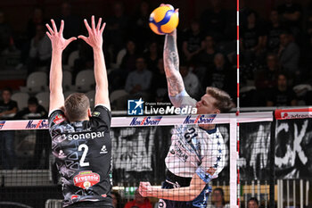 2024-11-10 - Actions of the game and players' images during the match between Sonepar Padova vs Vero Volley Monza match at Kioene Arena Padova - 10th Novembre 2024, during the VOLLEYBALL - SUPERLEAGUE SERIE A - SONEPAR PADOVA VS VERO VOLLEY MONZA - SUPERLEAGUE SERIE A - VOLLEYBALL