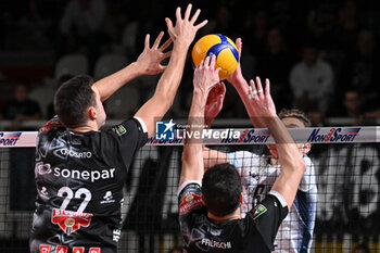 2024-11-10 - Actions of the game and players' images during the match between Sonepar Padova vs Vero Volley Monza match at Kioene Arena Padova - 10th Novembre 2024, during the VOLLEYBALL - SUPERLEAGUE SERIE A - SONEPAR PADOVA VS VERO VOLLEY MONZA - SUPERLEAGUE SERIE A - VOLLEYBALL