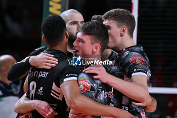 2024-11-10 - Actions of the game and players' images during the match between Sonepar Padova vs Vero Volley Monza match at Kioene Arena Padova - 10th Novembre 2024, during the VOLLEYBALL - SUPERLEAGUE SERIE A - SONEPAR PADOVA VS VERO VOLLEY MONZA - SUPERLEAGUE SERIE A - VOLLEYBALL