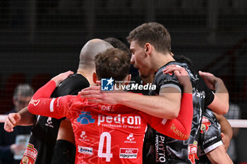 2024-11-10 - Actions of the game and players' images during the match between Sonepar Padova vs Vero Volley Monza match at Kioene Arena Padova - 10th Novembre 2024, during the VOLLEYBALL - SUPERLEAGUE SERIE A - SONEPAR PADOVA VS VERO VOLLEY MONZA - SUPERLEAGUE SERIE A - VOLLEYBALL