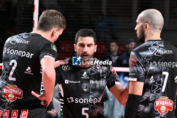 2024-11-10 - Actions of the game and players' images during the match between Sonepar Padova vs Vero Volley Monza match at Kioene Arena Padova - 10th Novembre 2024, during the VOLLEYBALL - SUPERLEAGUE SERIE A - SONEPAR PADOVA VS VERO VOLLEY MONZA - SUPERLEAGUE SERIE A - VOLLEYBALL