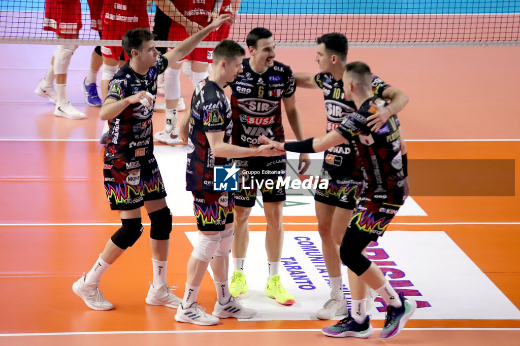 Gioiella Prisma Taranto vs Sir Susa Vim Perugia - SUPERLEAGUE SERIE A - VOLLEYBALL