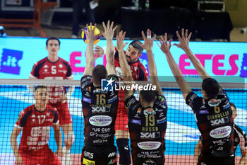 10/11/2024 - Filippo Lanza Prisma Taranto attack. - GIOIELLA PRISMA TARANTO VS SIR SUSA VIM PERUGIA - SUPERLEGA SERIE A - VOLLEY