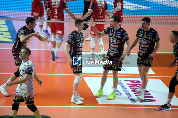 10/11/2024 - Sir Perugia exultation. - GIOIELLA PRISMA TARANTO VS SIR SUSA VIM PERUGIA - SUPERLEGA SERIE A - VOLLEY