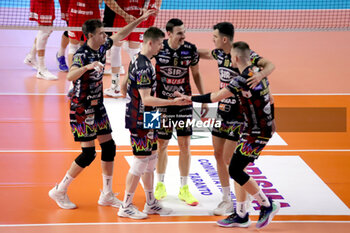 10/11/2024 - Sir Perugia exultation. - GIOIELLA PRISMA TARANTO VS SIR SUSA VIM PERUGIA - SUPERLEGA SERIE A - VOLLEY