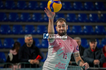 2024-11-17 - De Cecco Luciano (Valsa Group Modena) - CUCINE LUBE CIVITANOVA VS VALSA GROUP MODENA - SUPERLEAGUE SERIE A - VOLLEYBALL