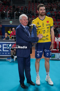 2024-11-17 - Simone Anzani (Valsa Group Modena) - CUCINE LUBE CIVITANOVA VS VALSA GROUP MODENA - SUPERLEAGUE SERIE A - VOLLEYBALL