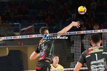 2024-11-17 - Attack Alex Nikolov (Cucine Lube Civitanova) - CUCINE LUBE CIVITANOVA VS VALSA GROUP MODENA - SUPERLEAGUE SERIE A - VOLLEYBALL