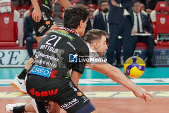 2024-11-17 - Mattia Bottolo Fabio Balaso (Cucine Lube Civitanova) - CUCINE LUBE CIVITANOVA VS VALSA GROUP MODENA - SUPERLEAGUE SERIE A - VOLLEYBALL