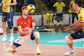 2024-11-17 - Defense Federici Filippo (Valsa Group Modena) - CUCINE LUBE CIVITANOVA VS VALSA GROUP MODENA - SUPERLEAGUE SERIE A - VOLLEYBALL