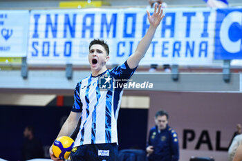 16/11/2024 - Faure Theo (Cisterna Volley) - CISTERNA VOLLEY VS GIOIELLA PRISMA TARANTO - SUPERLEGA SERIE A - VOLLEY