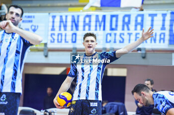 16/11/2024 - Faure Theo (Cisterna Volley) - CISTERNA VOLLEY VS GIOIELLA PRISMA TARANTO - SUPERLEGA SERIE A - VOLLEY