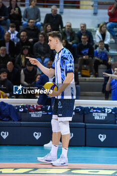 16/11/2024 - Faure Theo (Cisterna Volley) - CISTERNA VOLLEY VS GIOIELLA PRISMA TARANTO - SUPERLEGA SERIE A - VOLLEY