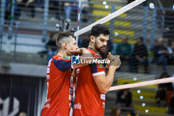 16/11/2024 - Zimmerman Jan, Alonso Roamy (Gioiella Prisma Taranto) - CISTERNA VOLLEY VS GIOIELLA PRISMA TARANTO - SUPERLEGA SERIE A - VOLLEY