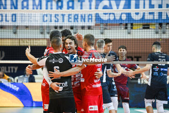 16/11/2024 - Held Tim exultation (Gioiella Prisma Taranto) - CISTERNA VOLLEY VS GIOIELLA PRISMA TARANTO - SUPERLEGA SERIE A - VOLLEY