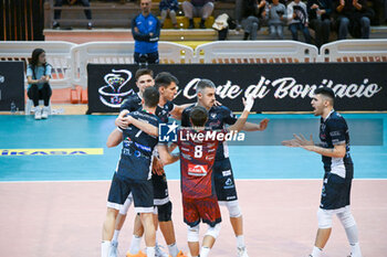 16/11/2024 - Nedeljkovic Aleksandar exultation (Cisterna Volley) - CISTERNA VOLLEY VS GIOIELLA PRISMA TARANTO - SUPERLEGA SERIE A - VOLLEY