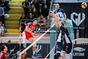 16/11/2024 - Held Tim attack(Gioiella Prisma Taranto) - CISTERNA VOLLEY VS GIOIELLA PRISMA TARANTO - SUPERLEGA SERIE A - VOLLEY