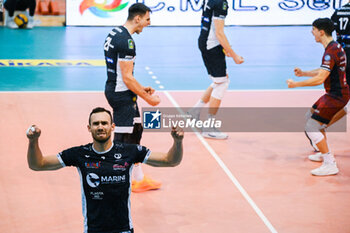 16/11/2024 - Ramon Jordi exultation (Cisterna Volley) - CISTERNA VOLLEY VS GIOIELLA PRISMA TARANTO - SUPERLEGA SERIE A - VOLLEY