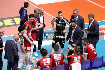 2024-11-24 - Prisma Taranto time out. - GIOIELLA PRISMA TARANTO VS CUCINE LUBE CIVITANOVA - SUPERLEAGUE SERIE A - VOLLEYBALL