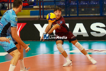 2024-11-23 - Defense DomenicoPace (Cisterna Volley) - YUASA BATTERY GROTTAZZOLINA VS CISTERNA VOLLEY - SUPERLEAGUE SERIE A - VOLLEYBALL