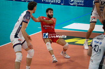 07/11/2024 - DAMIANO CATANIA (POWERVOLLEY MILANO) - ALLIANZ MILANO VS CISTERNA VOLLEY - SUPERLEGA SERIE A - VOLLEY