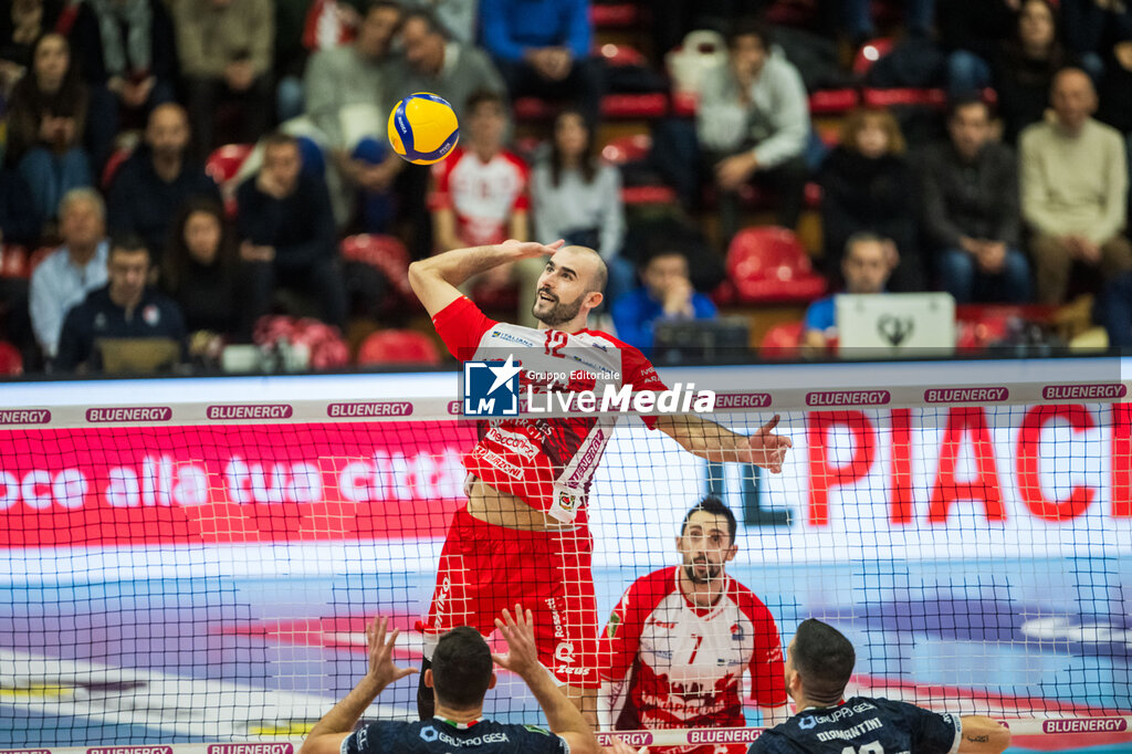 Gas Sales Bluenergy Piacenza vs Cisterna Volley - SUPERLEAGUE SERIE A - VOLLEYBALL