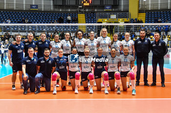 2024-01-10 - Grupa Azoty Chemik Police of Chemik Police during CEV Volleball Cup match between Reale Mutua Fenera Chieri '76 vs Grupa Azoty Chemik Police Women on 10 January 2024 at the PalaGianni Asti, Torino - REALE MUTUA FENERA CHIERI'76 VS GRUPA AZOTY CHEMIK POLICE - CEV CUP WOMEN - VOLLEYBALL