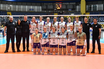 2024-02-07 - CEV Volleyball Cup, quarter-final match between Reale Mutua Fenera Chieri '76 vs Volero Le Cannet on 7 february 2024 at the PalaGianni Asti, Torino - REALE MUTUA FENERA CHIERI'76 VS VOLERO LE CANNET - CEV CUP WOMEN - VOLLEYBALL