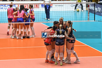 2024-02-21 - a general view of CEV Volleyball Cup Women match between Reale Mutua Fener Chieri '76 and Levallois Paris Saint Cloud at PalaRuffini, Torino - REALE MUTUA TENERA CHIERI 76 VS LEVALLOIS PARIS SAINT CLOUD - CEV CUP WOMEN - VOLLEYBALL