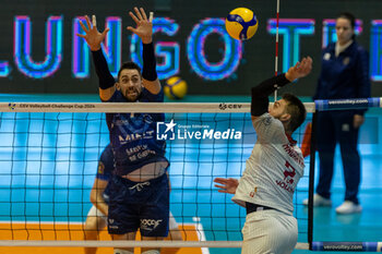 2024-01-31 - Jan Hadrava (Galatasaray Istanbul) during Semifinal CEV Volleyball Challenge Cup Men 2024 match between Mint VeroVolley Monza and Galatasaray Istanbul at Opiquad Arena, Monza, Italy on January 31, 2024 - MINT VERO VOLLEY MONZA VS GALATASARAY HDI ISTANBUL - CHALLENGE CUP MEN - VOLLEYBALL