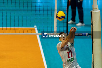 31/01/2024 - Jan Zimmermann (Galatasaray Istanbul) during Semifinal CEV Volleyball Challenge Cup Men 2024 match between Mint VeroVolley Monza and Galatasaray Istanbul at Opiquad Arena, Monza, Italy on January 31, 2024 - MINT VERO VOLLEY MONZA VS GALATASARAY HDI ISTANBUL - CHALLENGE CUP MEN - VOLLEY