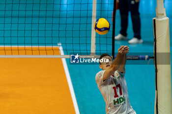 2024-01-31 - Jan Zimmermann (Galatasaray Istanbul) during Semifinal CEV Volleyball Challenge Cup Men 2024 match between Mint VeroVolley Monza and Galatasaray Istanbul at Opiquad Arena, Monza, Italy on January 31, 2024 - MINT VERO VOLLEY MONZA VS GALATASARAY HDI ISTANBUL - CHALLENGE CUP MEN - VOLLEYBALL