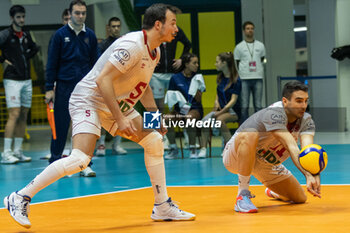 31/01/2024 - (Galatasaray Istanbul) during Semifinal CEV Volleyball Challenge Cup Men 2024 match between Mint VeroVolley Monza and Galatasaray Istanbul at Opiquad Arena, Monza, Italy on January 31, 2024 - MINT VERO VOLLEY MONZA VS GALATASARAY HDI ISTANBUL - CHALLENGE CUP MEN - VOLLEY