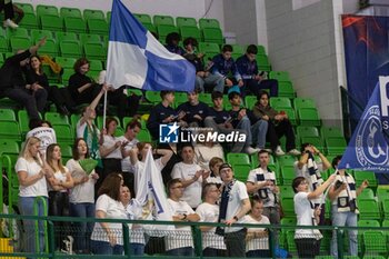 2024-02-27 - Fans guests of the Projekt Warszawa during Final CEV Challenge Cup Men 2024 match between Mint VeroVolley Monza and Projekt Warszawa at Opiquad Arena, Monza, Italy on February 27, 2024 - FINAL - MINT VERO VOLLEY MONZA VS PROJEKT WARSZAWA - CHALLENGE CUP MEN - VOLLEYBALL