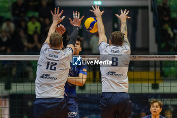 2024-02-27 - Nik Mujanovic (Vero Volley Monza) during Final CEV Challenge Cup Men 2024 match between Mint VeroVolley Monza and Projekt Warszawa at Opiquad Arena, Monza, Italy on February 27, 2024 - FINAL - MINT VERO VOLLEY MONZA VS PROJEKT WARSZAWA - CHALLENGE CUP MEN - VOLLEYBALL