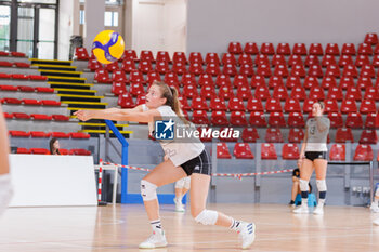 2024-10-09 - Tina Bursic of OK Karlovac during the CEV Volleyball Challenge Cup 2025 between Roma Volley Club and OK Kelteks on 9 oct 2024 at the Palazzetto dello Sport in Rome. - CEV VOLLEYBALL CHALLENGE CUP 2025 - CHALLENGE CUP MEN - VOLLEYBALL