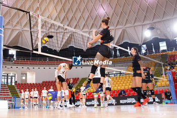 2024-10-09 - Veronica Costantini of Roma Volley Club during the CEV Volleyball Challenge Cup 2025 between Roma Volley Club and OK Kelteks on 9 oct 2024 at the Palazzetto dello Sport in Rome. - CEV VOLLEYBALL CHALLENGE CUP 2025 - CHALLENGE CUP MEN - VOLLEYBALL