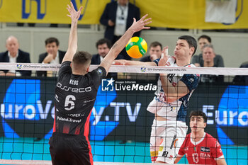 2024-01-17 - Marko Podrascanin of ITAS Trentino Volley in action during the match between ITAS Trentino Volley and Asseco Resovia Rzeszow, valid for Pool B of CEV Men Volley Champions League 2023/2024 at Il T Quotidiano Arena on January 17, 2023, Trento, Italy. - ITAS TRENTINO VS ASSECO RESOVIA RZESZOW - CHAMPIONS LEAGUE MEN - VOLLEYBALL