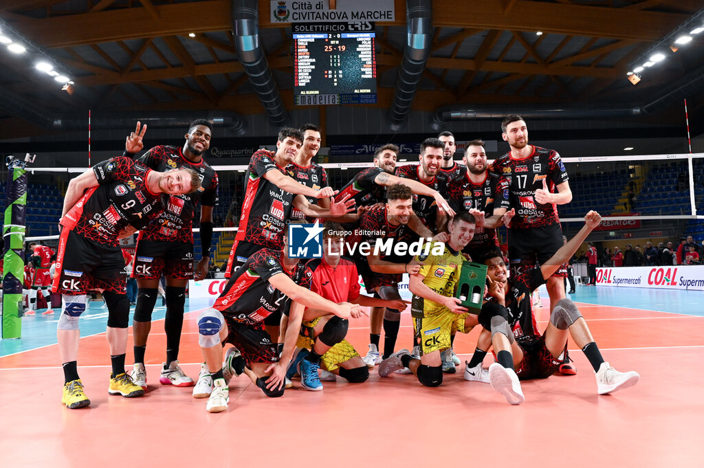 Cucine Lube Civitanova vs Greenyard Maaseik - CHAMPIONS LEAGUE MEN - VOLLEY