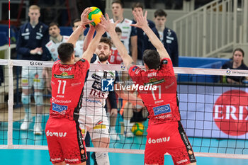 2024-03-13 - Kamil Rychlicki of ITAS Trentino Volley in action during the match between ITAS Trentino Volley and Cucine Lube Civitanova, semifinals of CEV Men Volley Champions League 2023/2024 at Il T Quotidiano Arena on March 13, 2024, Trento, Italy. - SEMILFINALS - ITAS TRENTINO VS CUCINE LUBE CIVITANOVA - CHAMPIONS LEAGUE MEN - VOLLEYBALL