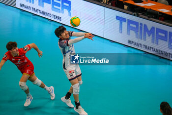 13/11/2024 - TATSUNORI OTSUKA (POWERVOLLEY MILANO) - ALLIANZ MILANO VS KNACK ROESELARE - CHAMPIONS LEAGUE MEN - VOLLEY