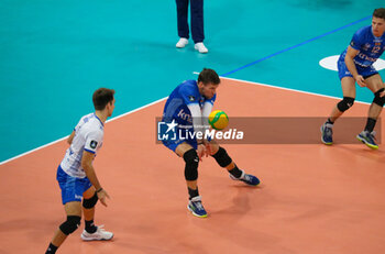 13/11/2024 - MATTHIJS VERHANNEMAN (KNACK VOLLEY ROESELARE) - ALLIANZ MILANO VS KNACK ROESELARE - CHAMPIONS LEAGUE MEN - VOLLEY