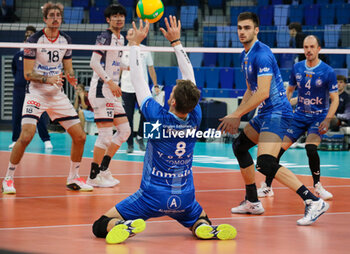 13/11/2024 - MATTHIJS VERHANNEMAN (KNACK VOLLEY ROESELARE) - ALLIANZ MILANO VS KNACK ROESELARE - CHAMPIONS LEAGUE MEN - VOLLEY