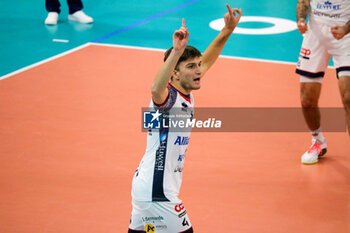 13/11/2024 - NICOLA ZONTA (POWERVOLLEY MILANO) - ALLIANZ MILANO VS KNACK ROESELARE - CHAMPIONS LEAGUE MEN - VOLLEY