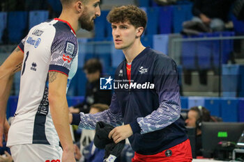 13/11/2024 - MATTEO STAFORINI (POWERVOLLEY MILANO) - ALLIANZ MILANO VS KNACK ROESELARE - CHAMPIONS LEAGUE MEN - VOLLEY