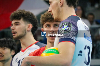 13/11/2024 - MATTEO STAFORINI (POWERVOLLEY MILANO) - ALLIANZ MILANO VS KNACK ROESELARE - CHAMPIONS LEAGUE MEN - VOLLEY