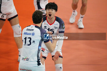 13/11/2024 - TATSUNORI OTSUKA (POWERVOLLEY MILANO) - ALLIANZ MILANO VS KNACK ROESELARE - CHAMPIONS LEAGUE MEN - VOLLEY