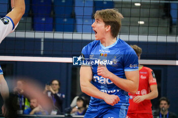 13/11/2024 - BASIL DERMAUX (KNACK VOLLEY ROESELARE) - ALLIANZ MILANO VS KNACK ROESELARE - CHAMPIONS LEAGUE MEN - VOLLEY