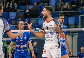 13/11/2024 - JACOPO LARIZZA (POWERVOLLEY MILANO) - ALLIANZ MILANO VS KNACK ROESELARE - CHAMPIONS LEAGUE MEN - VOLLEY